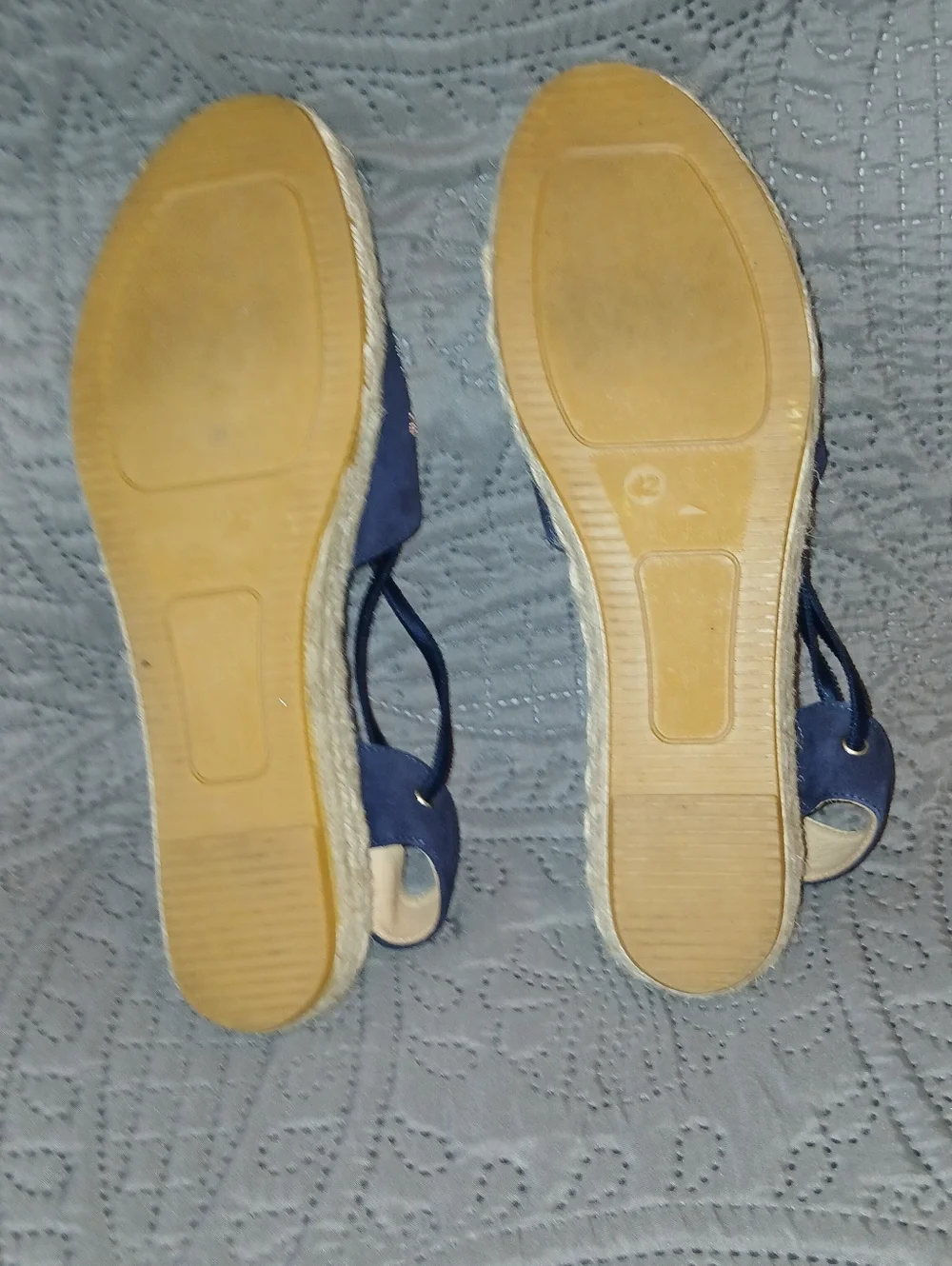 Kanna Tropical Wedge Espadrilles Womens 11 Resortwear Vacation Cruise Summer - Picture 3 of 5